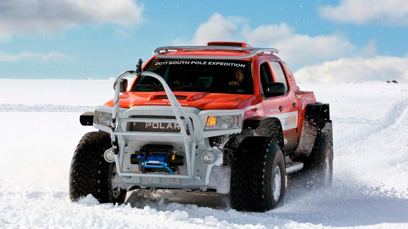 Toyota Tacoma Polar Expedition