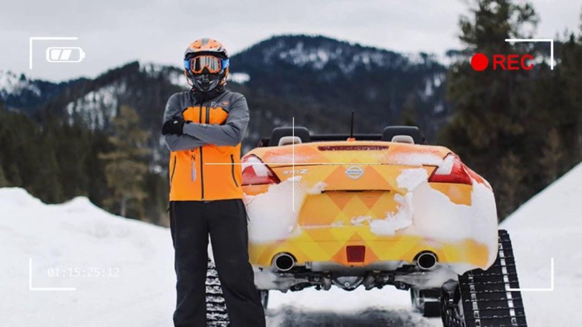 Снегоход Nissan