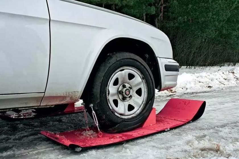 Колесная лебедка Самовытаскиватель