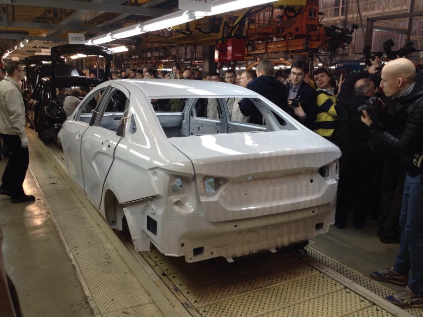 Лада Веста кузов седан