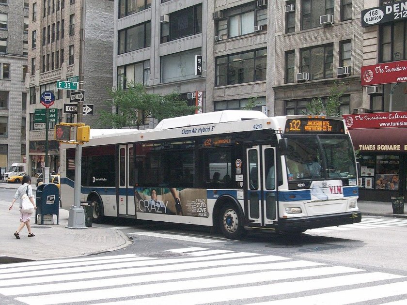 Нью-Йорк городской автобус