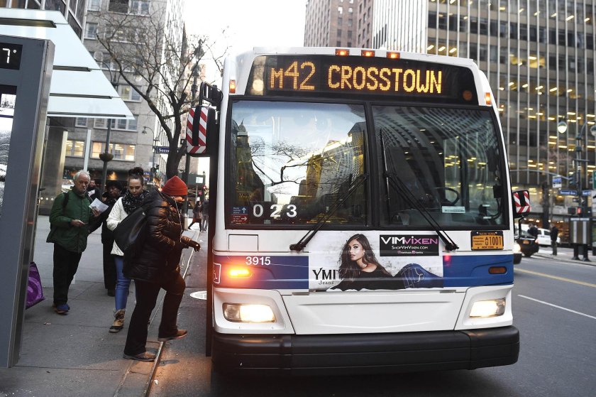 Нью йоркский автобус