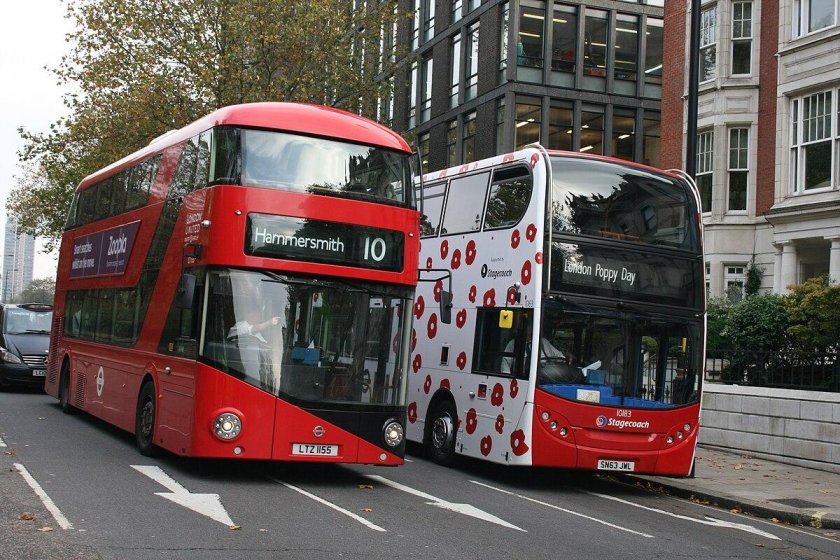 Современные автобусы