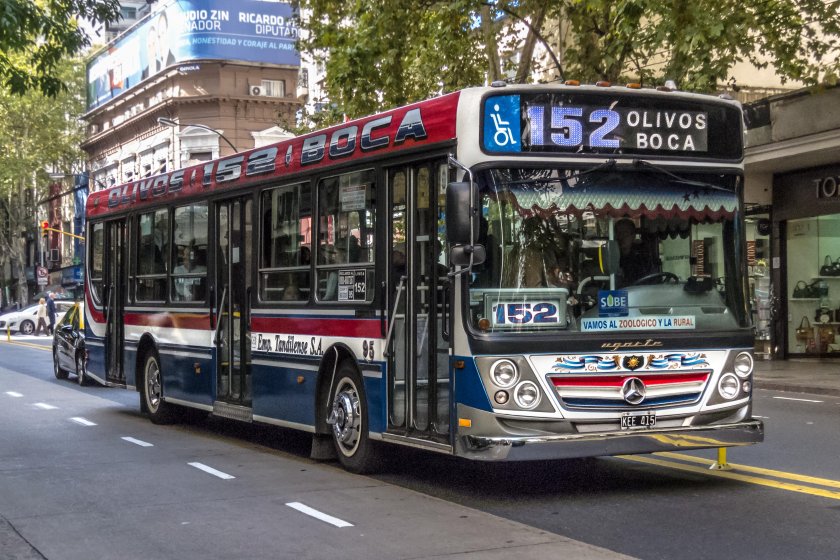 Автобусы в Буэнос Айресе