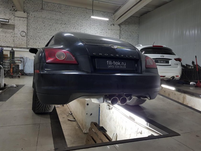 Выхлопная система Chrysler 300c