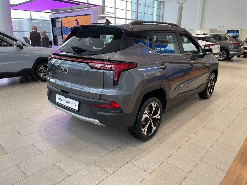 Москвич 3 серый 2023