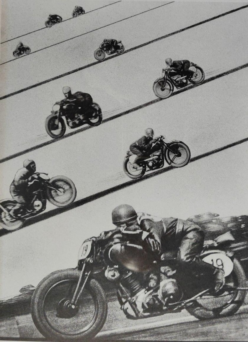 Советский гоночный мотоцикл