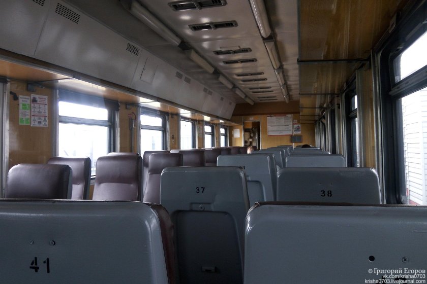 Старые сидячие вагоны