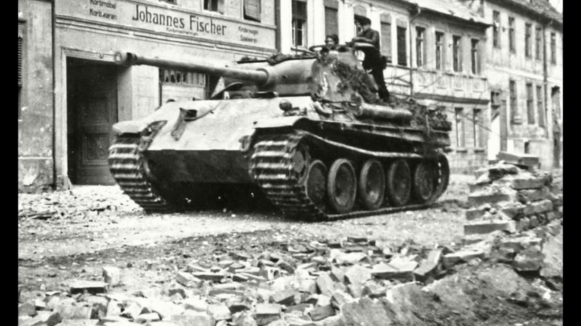 Танк пантера 1945