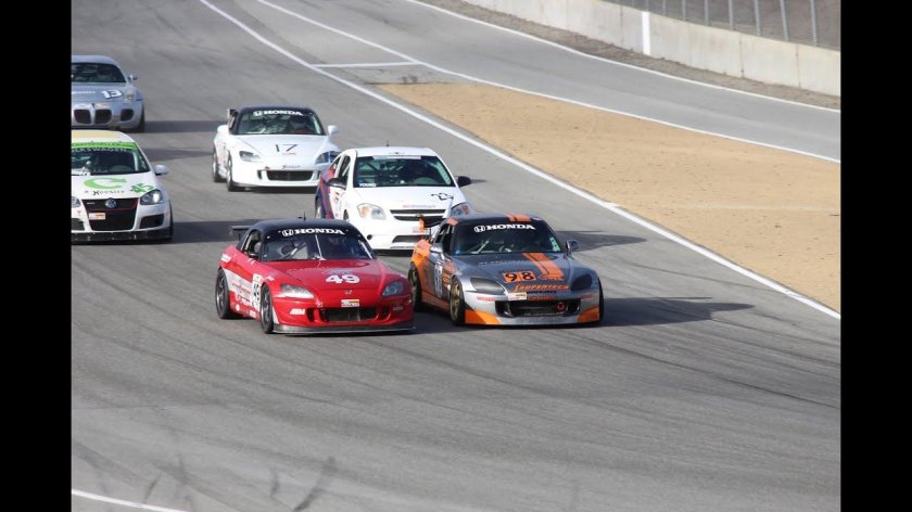 C class на гонках Chase car