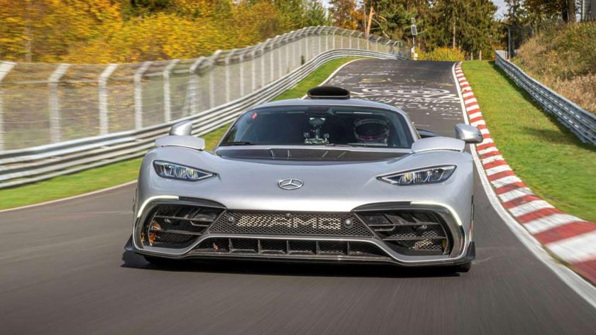 Mercedes AMG one Нюрбургринг