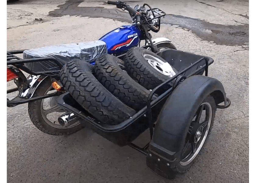 Hunter 200 с боковым прицепом