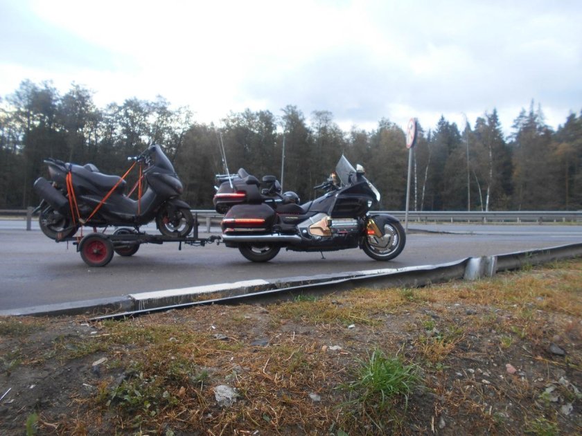 Прицеп для мотоцикла