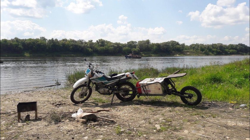 Мотоприцеп для эндуро