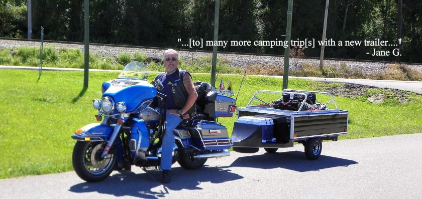 Motorbike with a Trailer