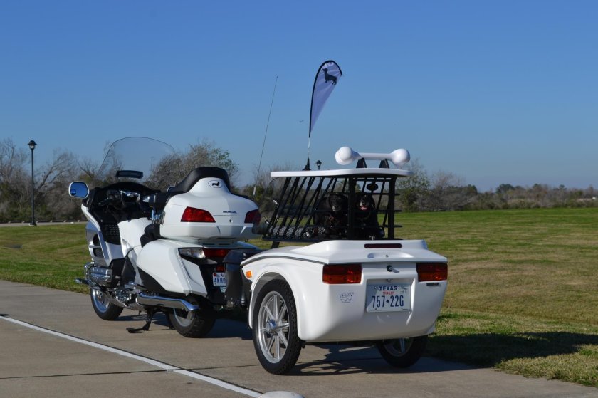 Прицеп задний для мотоцикла Скаут / Альфа