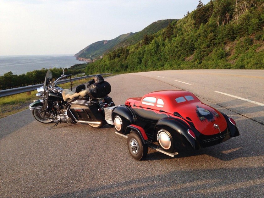 Прицеп для мотоцикла