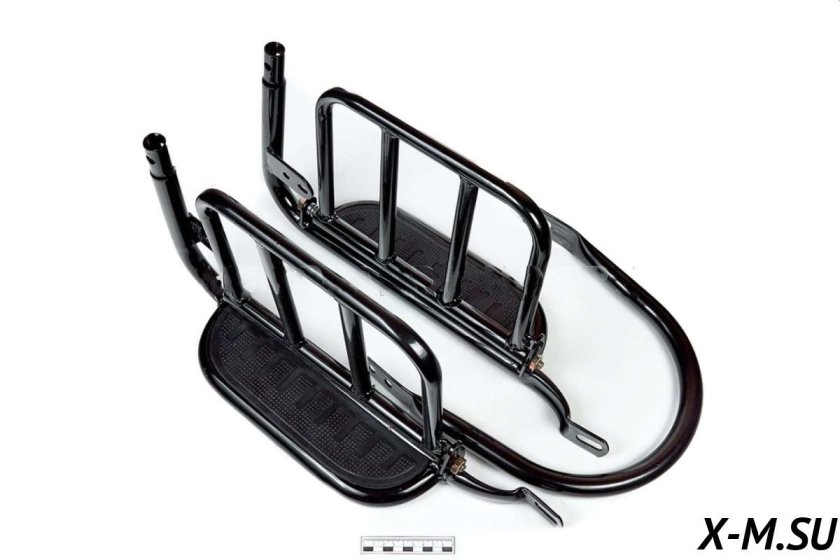 Откидной багажник на мопед Альфа