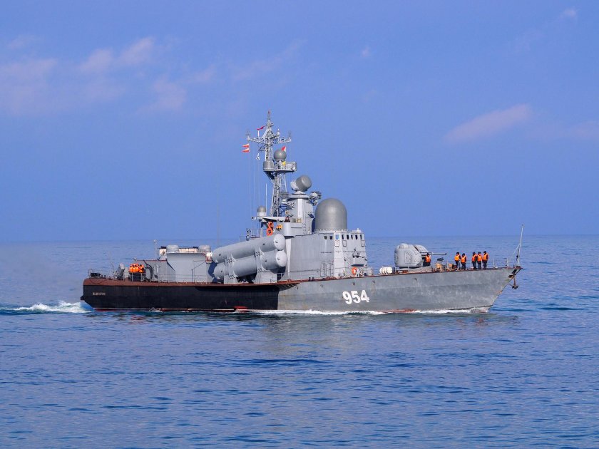 Малый ракетный катер Ивановец