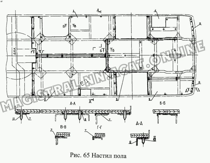Кузов ПАЗ 3205