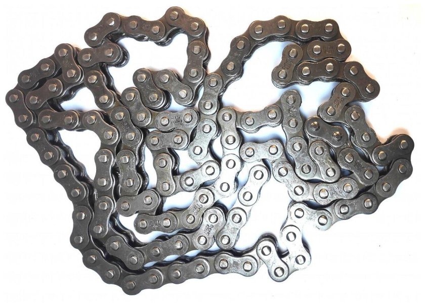 Цепь приводная 428h-132 серебро