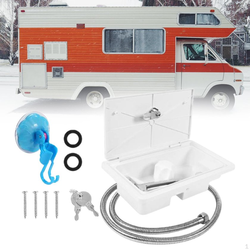 Цельнолитая душевая для кемпера