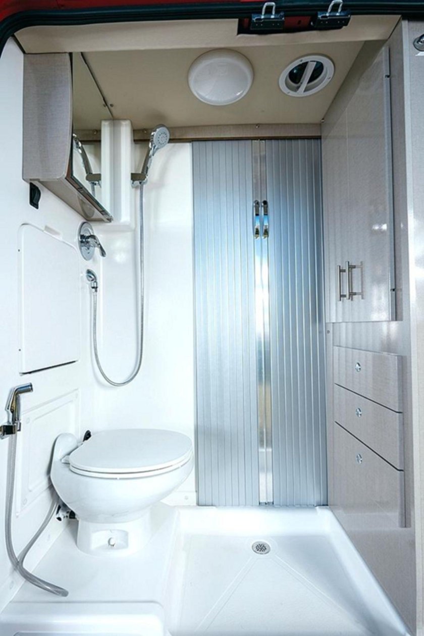 Душевая кабина в автодом