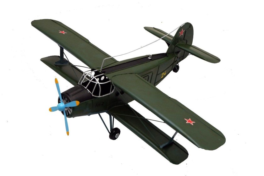 Самолет декоративная модель