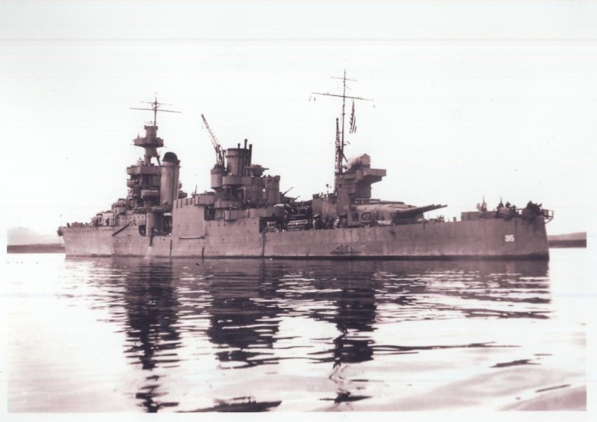 Крейсер Индианаполис 1945