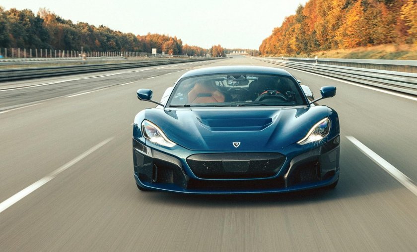 Rimac nevera Chevrolet Corvette
