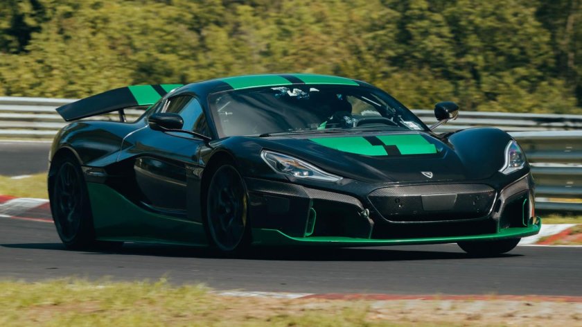 Rimac nevera максимальная скорость