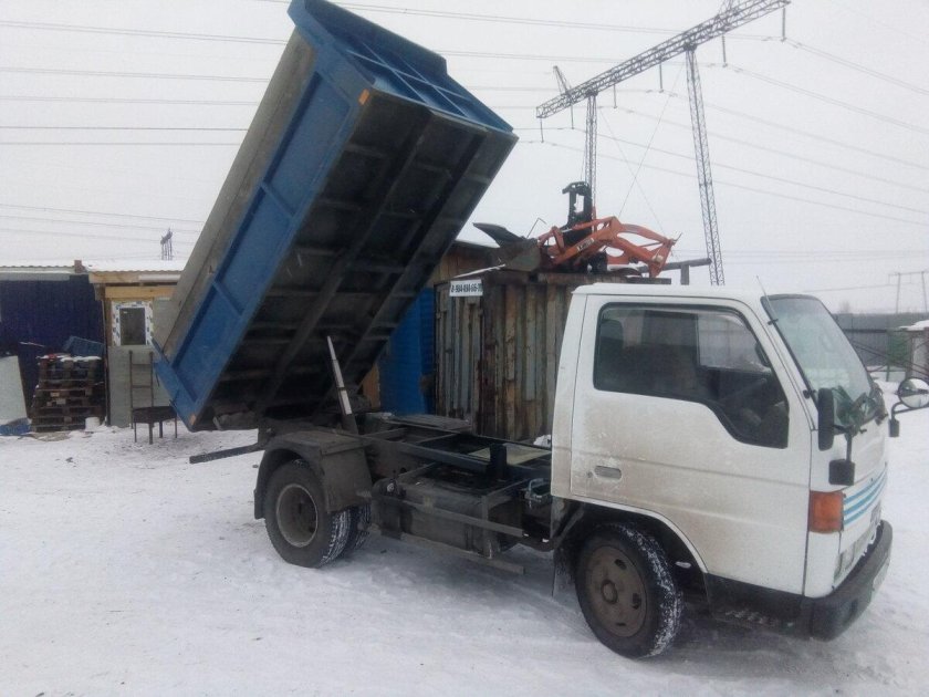 Мазда Титан переделка в самосвал