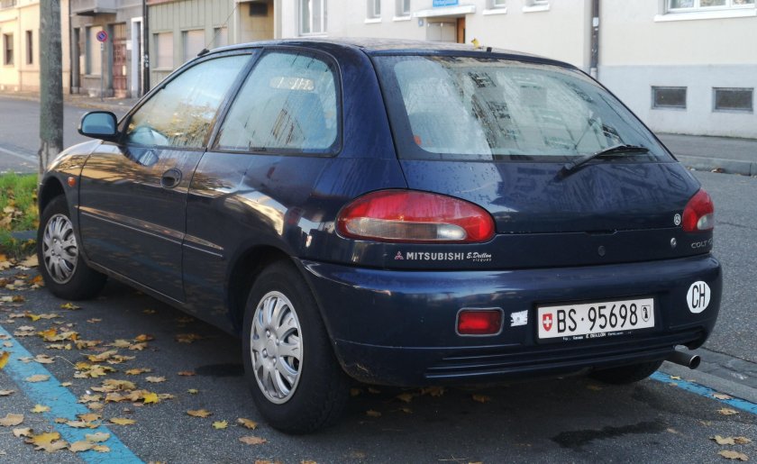 Митсубиси Кольт 4 поколения