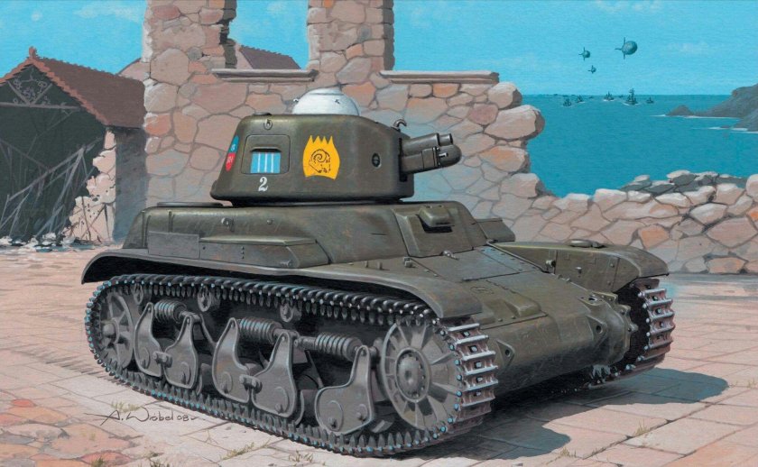 Танк Рено р 35