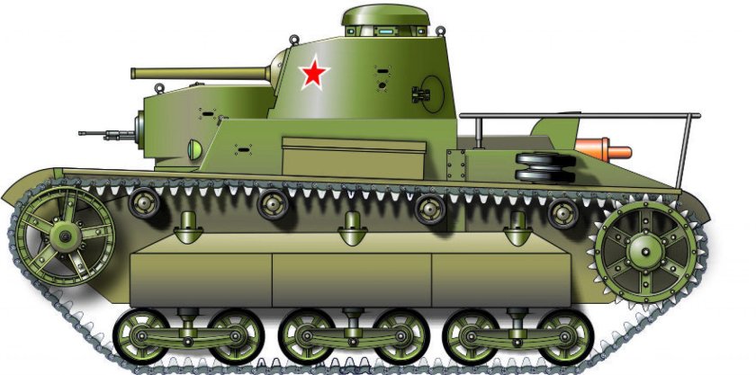 Танк т-26 двухбашенный