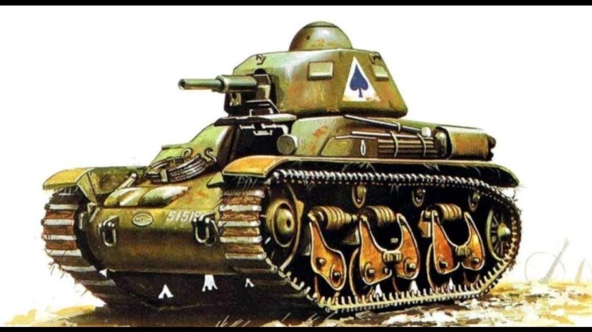 Французские танки r35