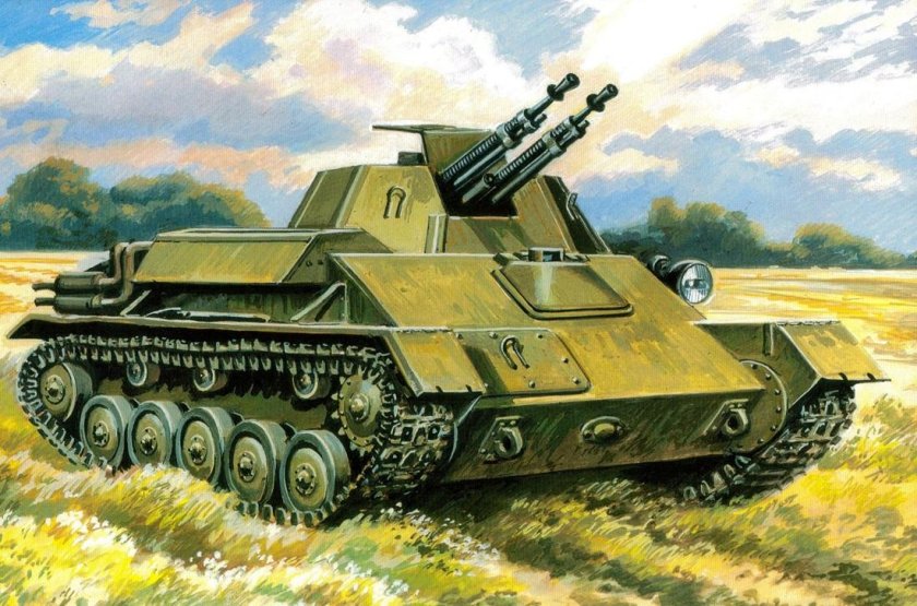 Зенитный танк т-90