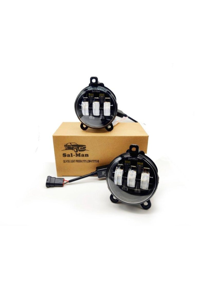 Led Sal-man Лада Приора / Priora / Газель Lime + 6000k (