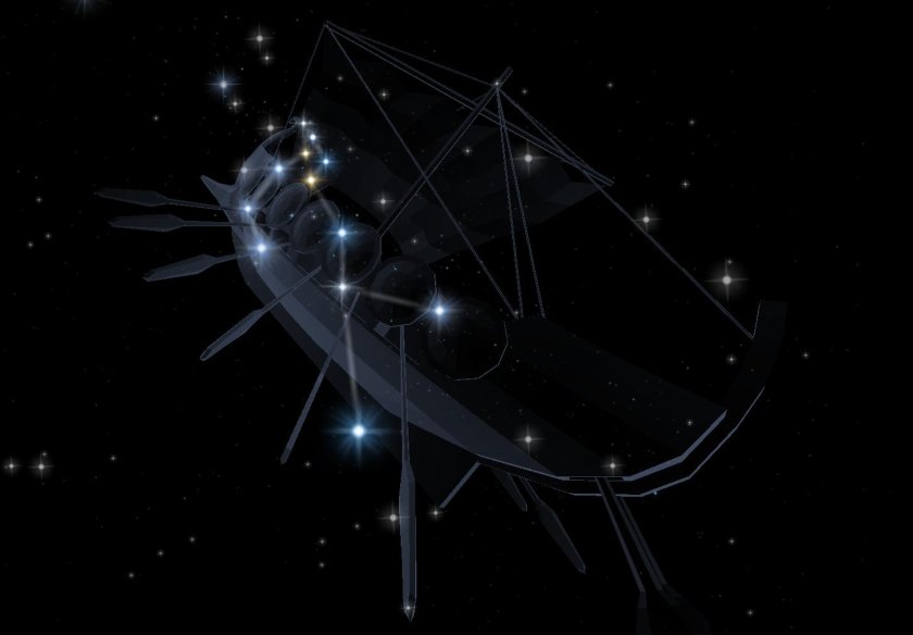 Канопус в созвездии киля