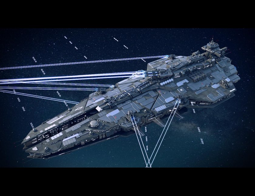 Космический линкор Андромеда флагман