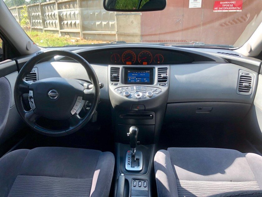 Nissan primera 2005 салон