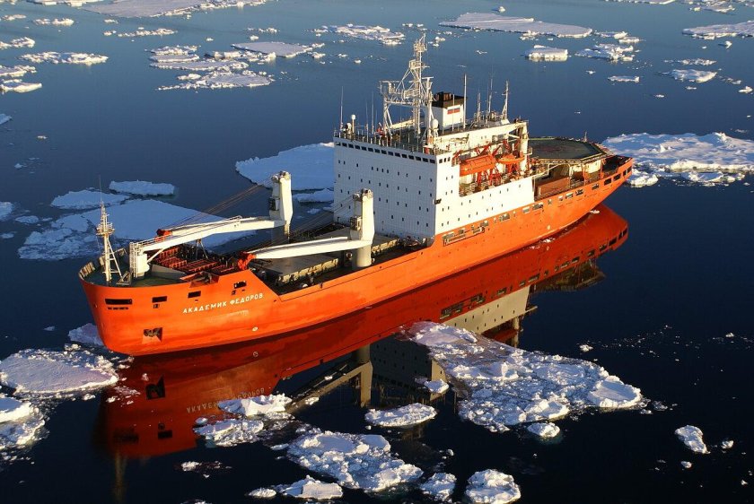 Научно-экспедиционное судно «академик Федоров»