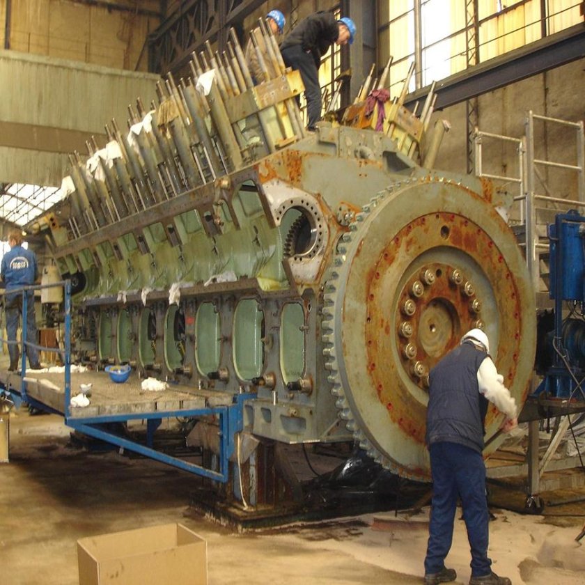 Двигатель Wartsila-Sulzer rta96-c