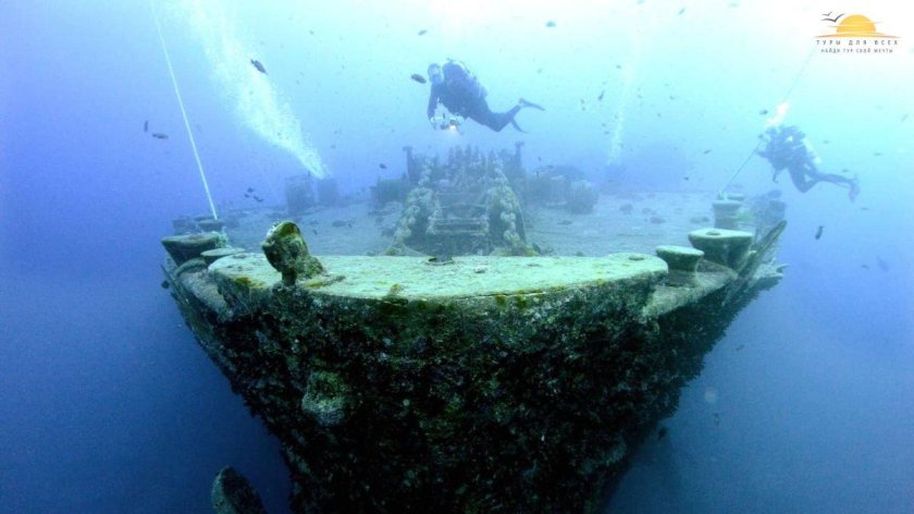 Шарм Эль Шейх затонувший корабль Тистлегорм