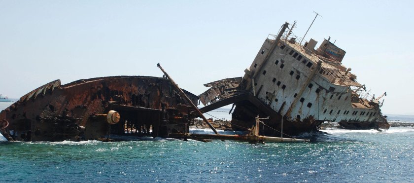 Затонувший корабль Шарм-Эль-Шейх