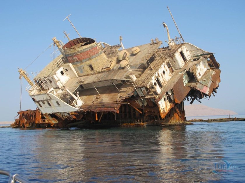 Корабль Рио Гранде затонувший