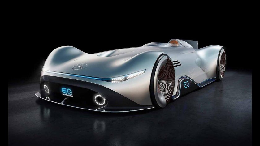 Mercedes-Benz Vision EQ Silver
