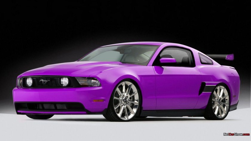 Ford Mustang Purple