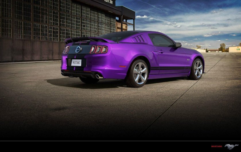 Ford Mustang Purple