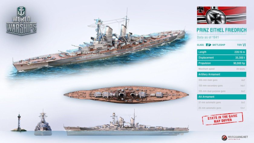 Принц Эйтель Фридрих корабль